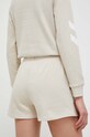 Oblečení Bavlněné šortky Hummel hmlLEGACY WOMAN SHORTS 219478 béžová
