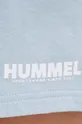 μπλε Βαμβακερό σορτσάκι Hummel