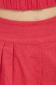Σορτς από λινό Abercrombie & Fitch ροζ KI149.3226.635