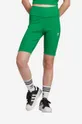zielony adidas Originals szorty Damski