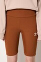 adidas Originals szorty dzianina brązowy IL9621