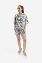 MCQ silk shorts Allover 668284RSB064138 blue SS23