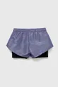 Detské krátke nohavice adidas G D WV SHO 2IN fialová