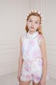 Guess szorty dziecięce J3RD03.WA2T0.PPYX biały