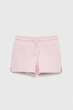 Guess szorty dziecięce casual różowy J3RD23.FL03S.PPYX