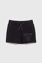Guess szorty dziecięce casual granatowy J3RD23.FL03S.PPYX