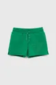 зелёный Детские шорты Guess Для девочек