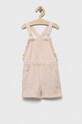 Παιδικά παντελόνι εργασίας Guess Planet friendly ροζ K3GK11.WEHW3.PPYX