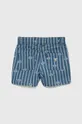 Detské rifľové krátke nohavice Guess modrá