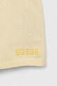 DÍVKA Dětské bavlněné šortky Guess K3GD11.KA6R3.PPYX žlutá