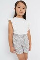 Mayoral pantaloni scurți din bumbac pentru copii casual bej 3206.6E.MINI