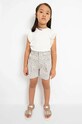Mayoral pantaloni scurți din bumbac pentru copii 3206.6E.MINI bej SS23