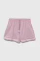 roza Kratke hlače za dojenčka United Colors of Benetton Dekliški