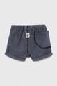 United Colors of Benetton szorty niemowlęce 3QZGA9005.W.SEASONAL granatowy SS23