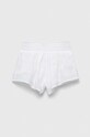 Dětské bavlněné šortky United Colors of Benetton 48TAC901L.G.SEASONAL bílá SS23
