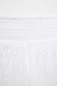 DÍVKA Dětské bavlněné šortky United Colors of Benetton 48TAC901L.G.SEASONAL bílá