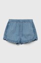 Παιδικό βαμβακερό σορτς United Colors of Benetton casual μπλε 4DHJG9015.P.SEASONAL
