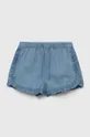 plava Dječje pamučne kratke hlače United Colors of Benetton Za djevojčice