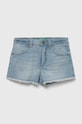 Παιδικό σορτς τζιν United Colors of Benetton casual μπλε 4DW2C9011.G.SEASONAL