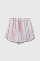 Dětské bavlněné šortky United Colors of Benetton bavlna bílá 4JKCC901K.G.SEASONAL