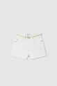 Dětské kraťasy Mayoral bílá 275.8E.JUNIOR