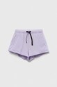 Sisley pantaloni scurți din bumbac pentru copii casual violet 3096X900E.G.SEASONAL