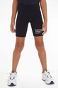 Dětské kraťasy Tommy Hilfiger pletenina černá KG0KG07253.PPYX