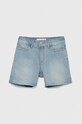 Detské rifľové krátke nohavice Abercrombie & Fitch rifľovina modrá KI249.3031