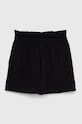 Birba&Trybeyond szorty bawełniane dziecięce 999.61475.00 czarny SS23