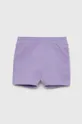 vijolična Otroške kratke hlače GAP Dekliški