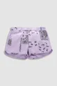 фиолетовой Детские шорты Coccodrillo Для девочек
