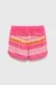 Otroške kratke hlače Columbia Sandy Shores Boardshort roza