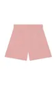 Kenzo Kids gyerek pamut rövidnadrág rózsaszín