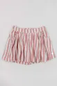 рожевий Дитячі бавовняні шорти zippy Для дівчаток