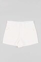 zippy pantaloni scurți din bumbac pentru copii casual alb ZKGAP0402.23019
