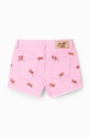 Detské krátke nohavice Desigual ružová 23SGDD05