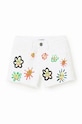 Detské krátke nohavice Desigual 23SGDD07 biela SS23