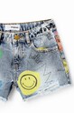 Otroške kratke hlače iz jeansa Desigual modra 23SGDD10