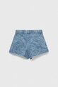OVS pantaloni scurti din denim pentru copii 1806149.Girl.10.15years albastru SS23