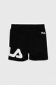 Fila pantaloni scurti copii FAK0122 negru SS25
