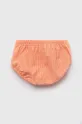 Bombažne kratke hlače za dojenčke Jamiks oranžna
