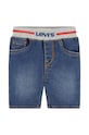 Levi's szorty jeansowe dziecięce z elastanem niebieski 6EB819