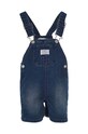 Detské rifľové nohavice na traky Levi's nohavice na traky tmavomodrá 6EE584