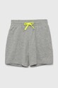 Дитячі шорти United Colors of Benetton casual сірий 3096G9016.P.SEASONAL