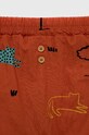 Băieți United Colors of Benetton pantaloni scurți din bumbac pentru bebeluși 484WA900E.W.SEASONAL maro