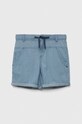 Παιδικό βαμβακερό σορτς United Colors of Benetton casual μπλε 4DHJG901B.P.SEASONAL