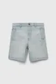 blu United Colors of Benetton shorts in jeans bambino/a Bambini