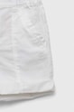 CHLAPEC Dětské bavlněné šortky United Colors of Benetton 4LN6G900N.P.SEASONAL bílá