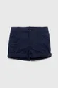 mornarsko modra Otroške bombažne kratke hlače United Colors of Benetton Otroški
