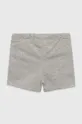 Detské krátke nohavice Calvin Klein Jeans sivá